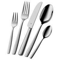 BESTECKSET PALMA 60-teilig Edelstahl  für 12 Personen  - Edelstahlfarben, Design, Metall - WMF