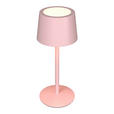 AKKU-TISCHLEUCHTE 9/22 cm  - Rosa, Basics, Metall (9/22cm) - Novel