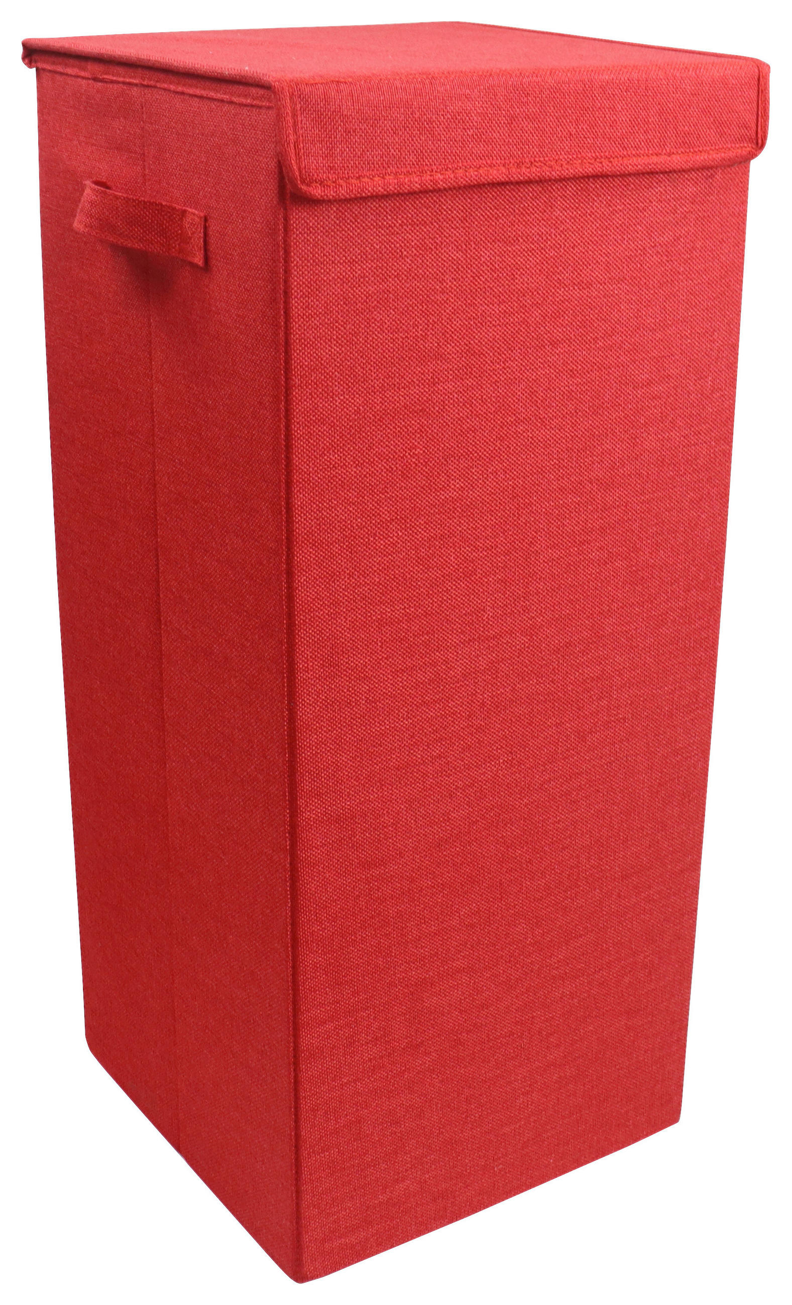 WÄSCHEKORB - Rot, MODERN, Textil (30/70/30cm) - MID.YOU