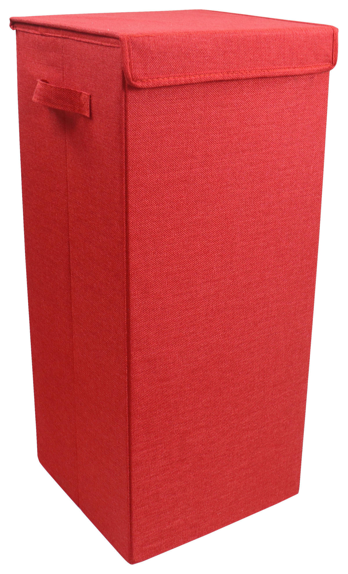 WÄSCHEKORB - Rot, MODERN, Textil (30/70/30cm) - MID.YOU