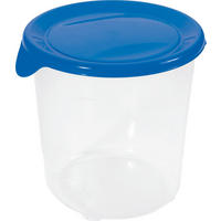 POSODA ZA SHRANJEVANJE     13/13/13 cm         - modra/prozorno, Basics, umetna masa (13/13/13cm) - Curver
