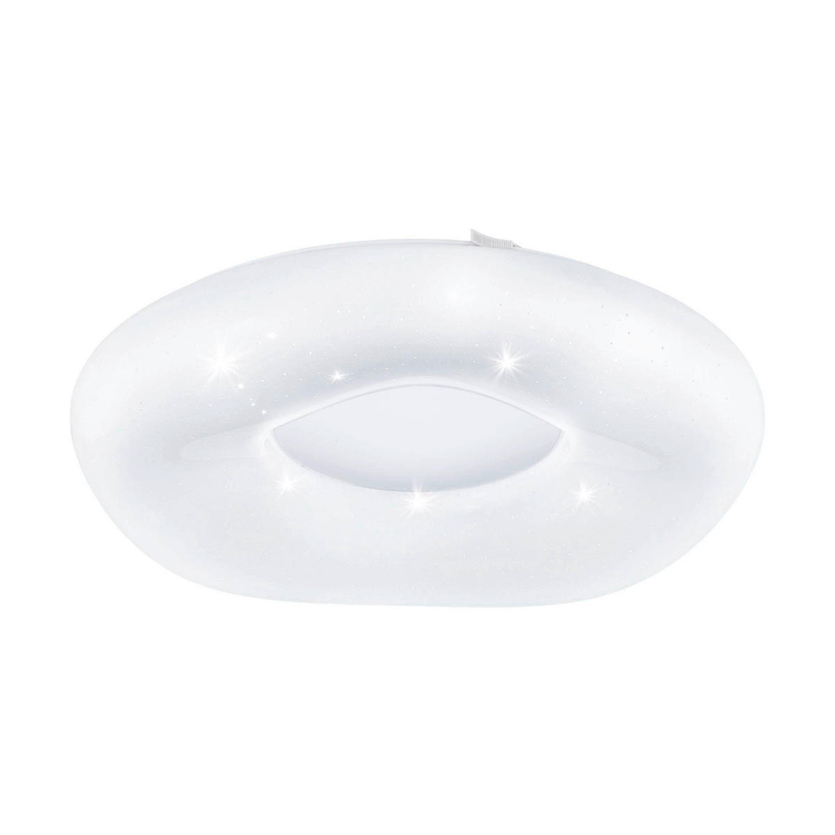 STROPNÍ SVÍTIDLO, 40/9 cm  - bílá/barvy stříbra, Basics, kov/plast (40/9cm) - Eglo