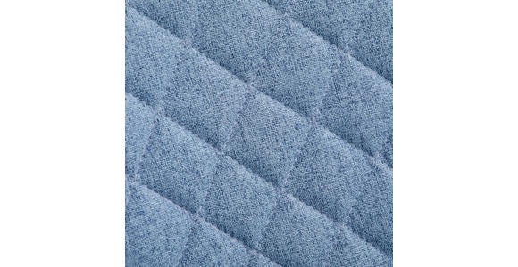 DREHSTUHL Webstoff Blau  - Blau/Schwarz, MODERN, Kunststoff/Textil (51/90-98/51cm) - Carryhome