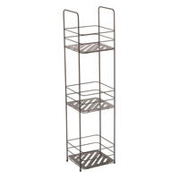 REGAL Schwarz  - Schwarz, KONVENTIONELL, Metall (16,5/15,5/63cm) - Spirella