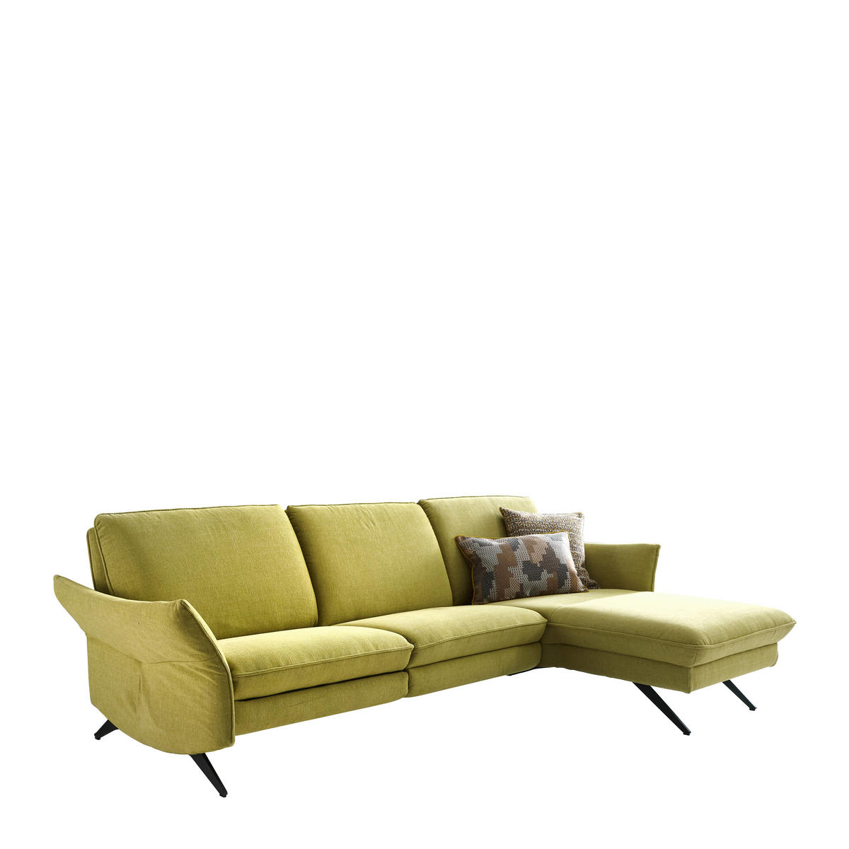 COLȚAR textil verde  - verde/antracit, Design, metal/textil (262/158cm) - Himolla Komfortklass