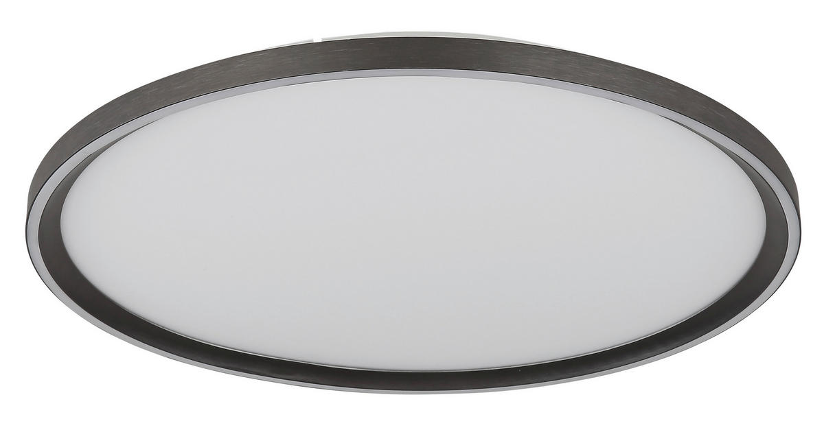 STROPNÍ LED SVÍTIDLO, 50/50/5,5 cm - opál, Basics, kov/plast (50/50/5,5cm) - Globo