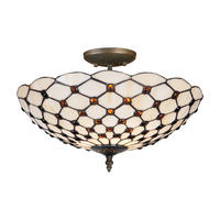 MENNYEZETI LÁMPA - többszínű, Basics, Üveg (27/39/39cm)