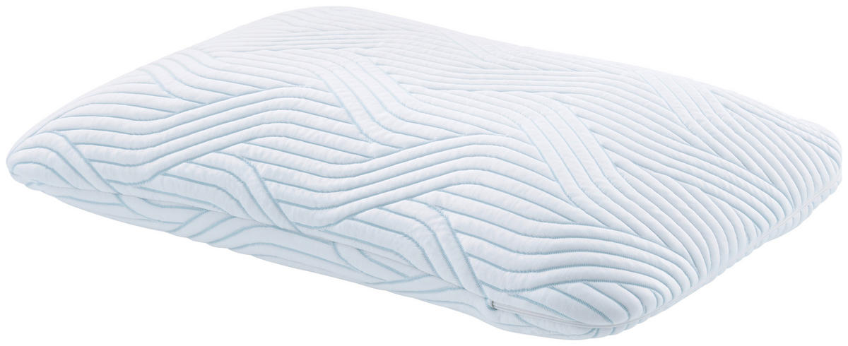 NACKENKISSEN  - Weiss, Basics, Textil (63/11/43cm) - Tempur