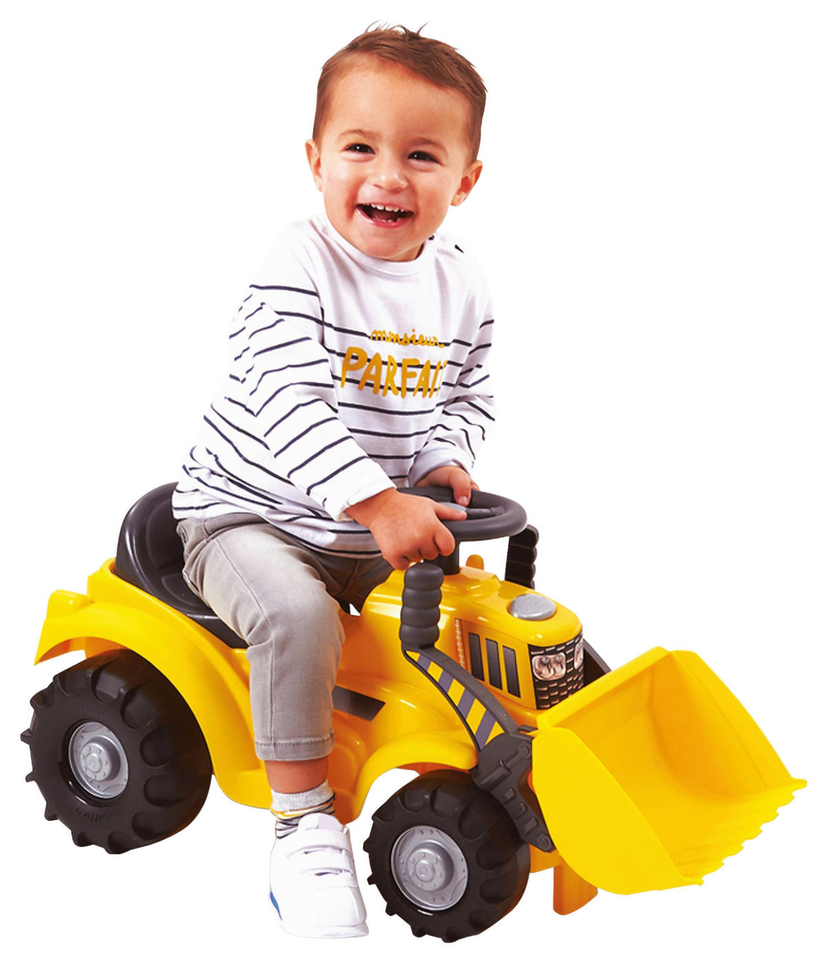 KINDERAUTO - Hellgelb, Basics, Kunststoff (66/28/32,5cm) - Simba