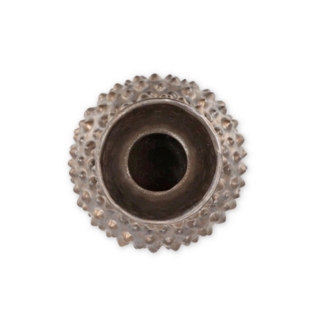 VAZA   16,5/16,5/23 cm   keramika   - brončane boje, Basics, keramika (16,5/16,5/23cm)