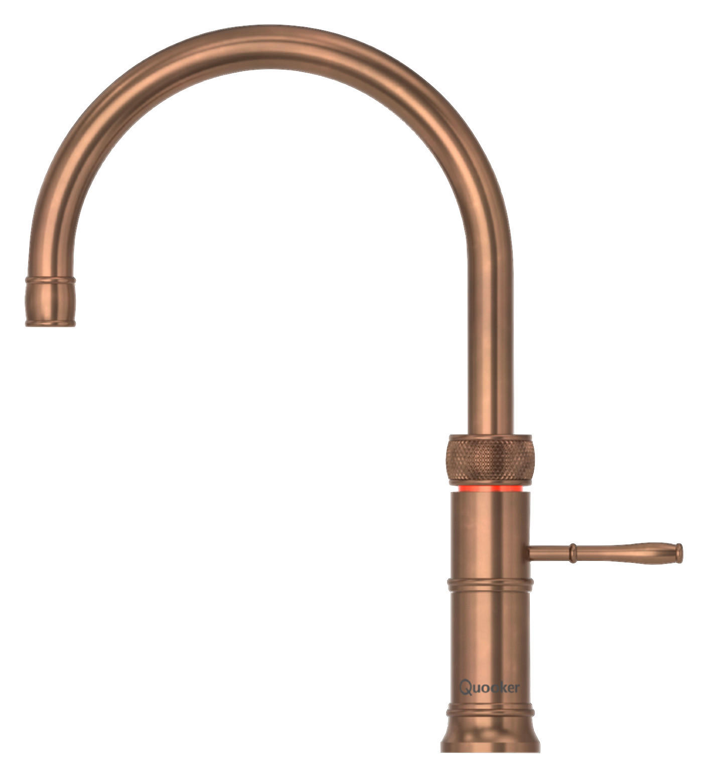 Quooker Küchenarmatur Classic Fusion Round Messing 5x36.6x25.1 cm