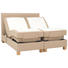 BOXSPRINGBETT 180/210 cm INKL. Matratze - Eichefarben/Beige, KONVENTIONELL, Holz/Textil (180/210cm) - Jensen BOXSPRINGBETT 180/210 cm INKL. Matratze - Eichefarben/Beige, KONVENTIONELL, Holz/Textil (180/210cm) - Jensen