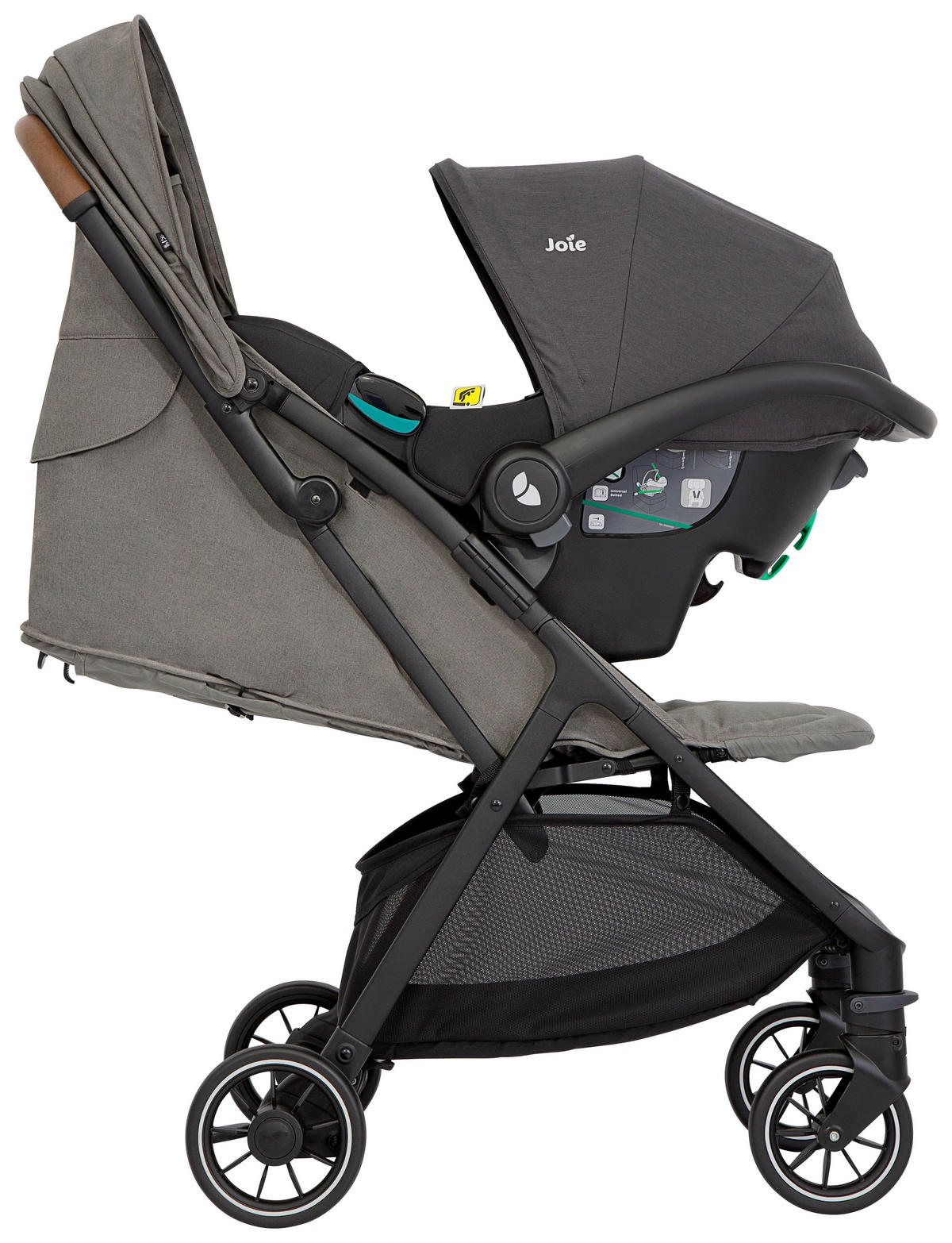 BUGGY PACT PRO  - Anthrazit/Grau, Basics, Textil/Metall (49,5/106/83,1cm) - Joie