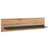 WANDBOARD Dunkelgrau, Eiche Artisan  - Dunkelgrau/Eiche Artisan, Design, Holzwerkstoff/Metall (100/24/20,6cm) - SetOne by Musterring