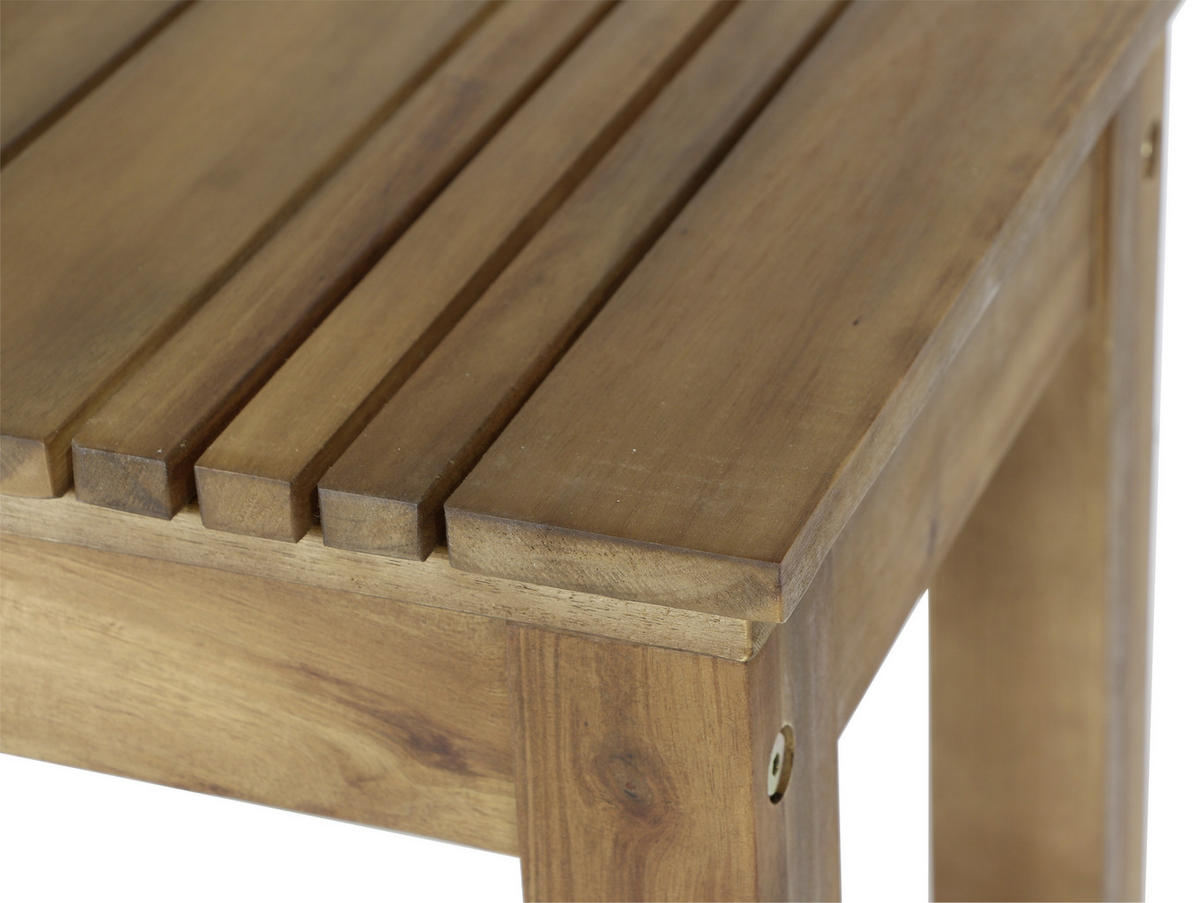 GARTENHOCKER in  - Akaziefarben, KONVENTIONELL, Holz (33/45/50cm) - Siena Garden