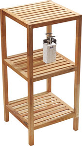 Dunedesign Xl Bambus Holz Regal 83 X 38 X 39 5 Cm 3 Facher Stand