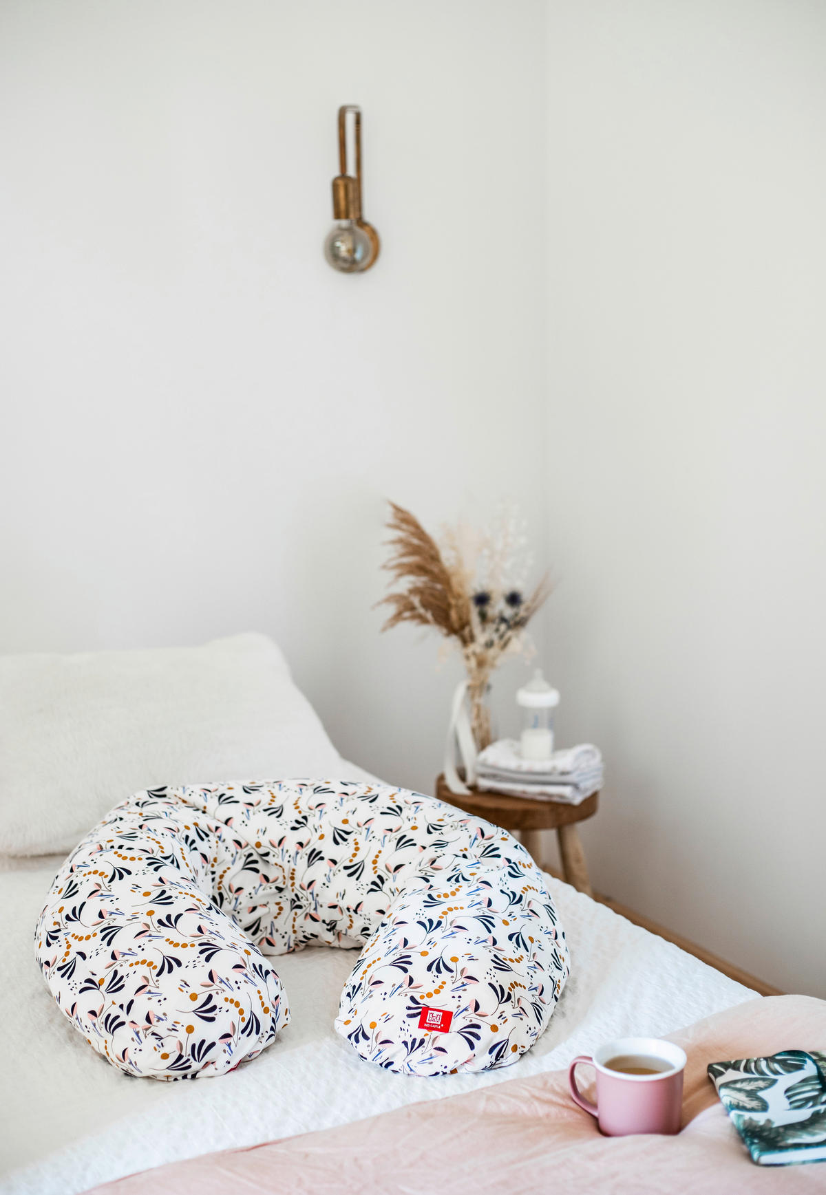 STILLKISSEN 170 cm Big Flopsy Fleur de Coton Howell White   - Weiß, KONVENTIONELL, Textil (170cm) - Beaba