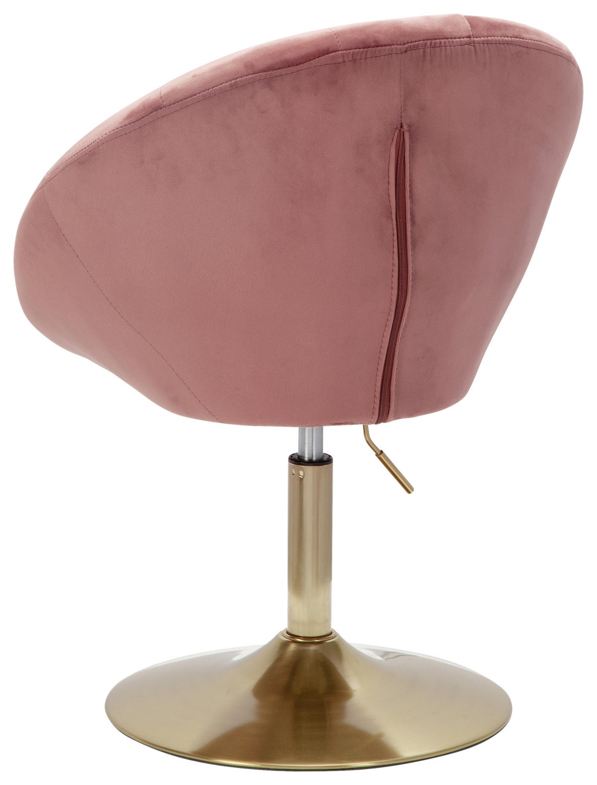 STUHL - Goldfarben/Rosa, KONVENTIONELL (67/100/62cm) - MID.YOU