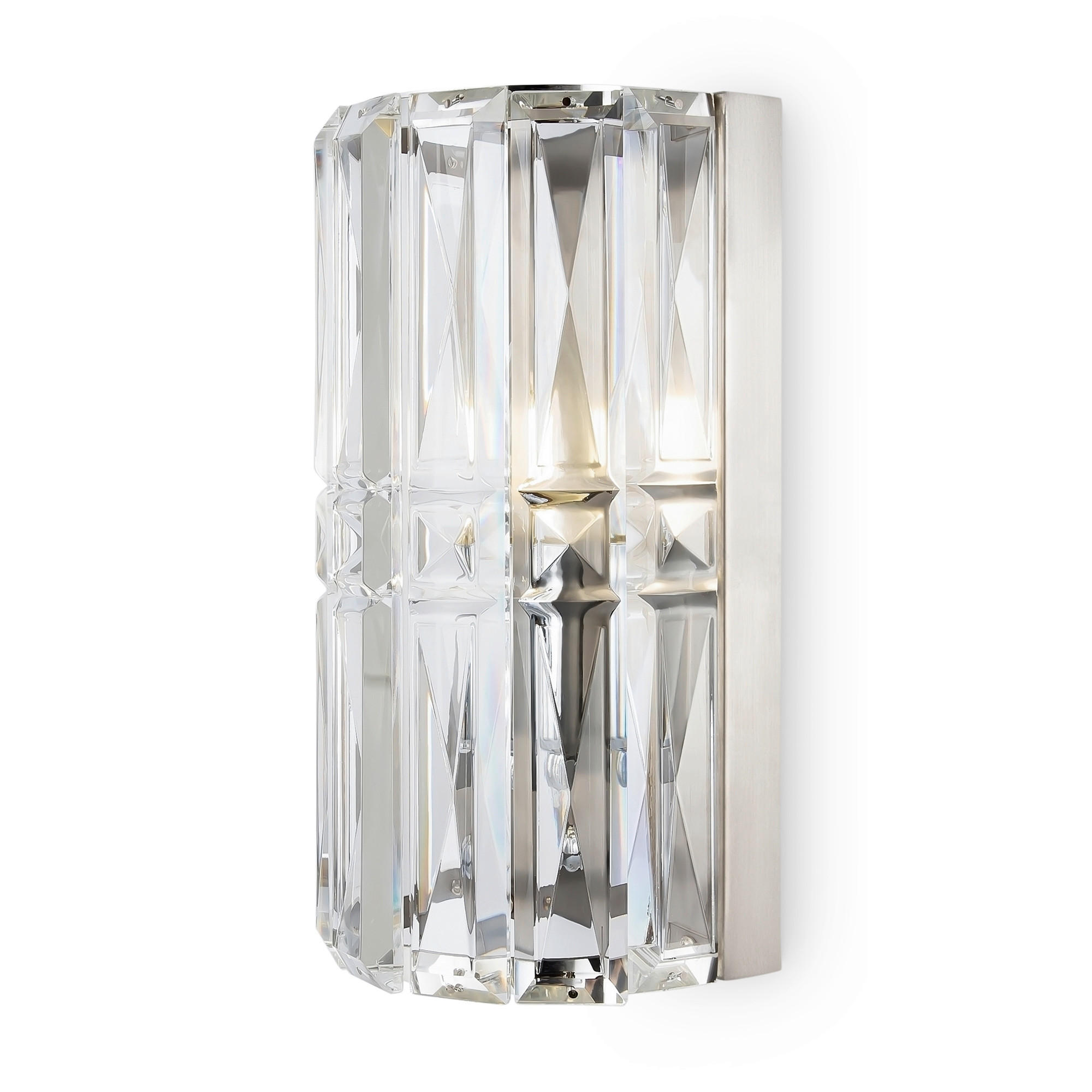 WANDLEUCHTE - Chromfarben, Trend, Glas/Metall (13/10/20cm) - MAYTONI
