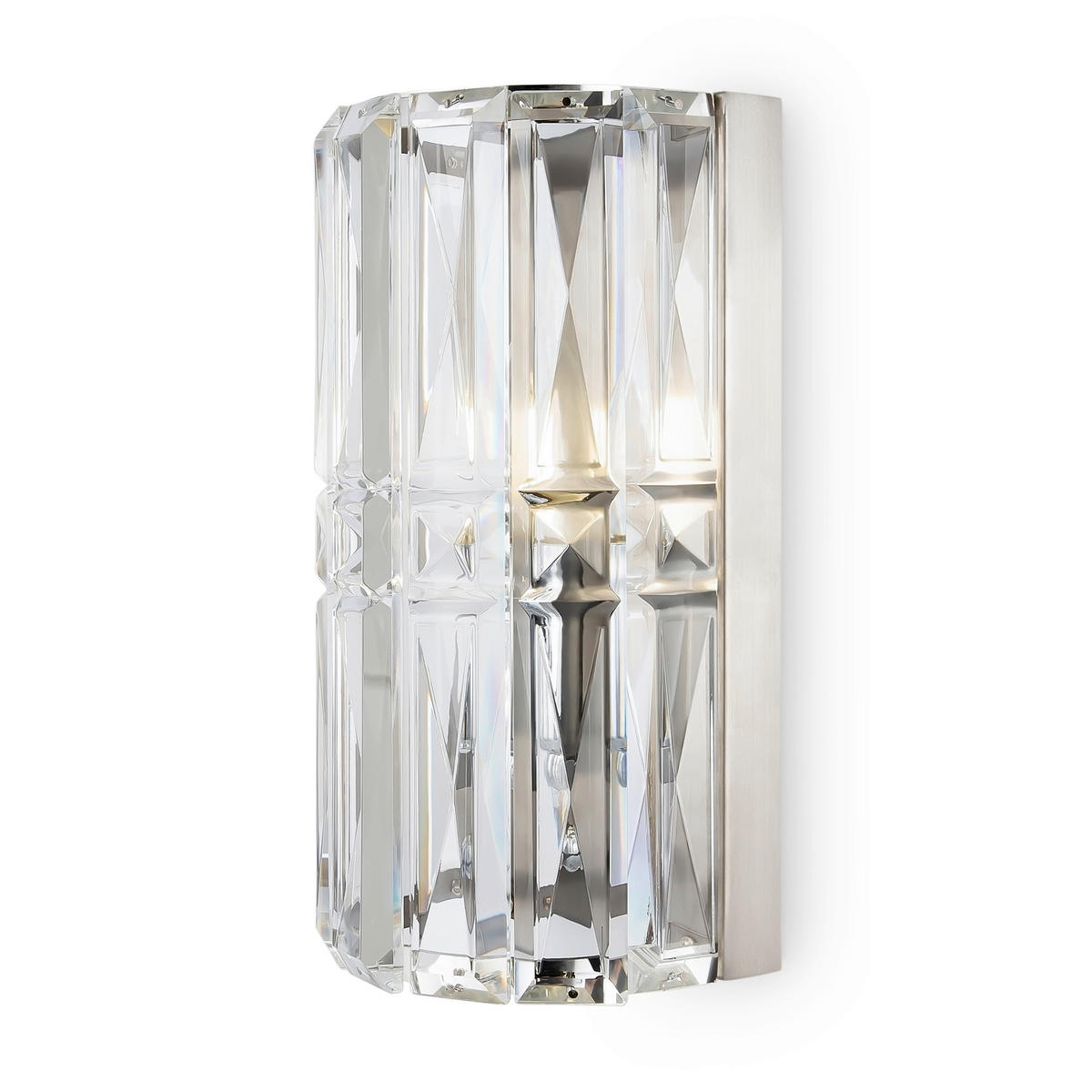 WANDLEUCHTE - Chromfarben, Trend, Glas/Metall (13/10/20cm) - MAYTONI