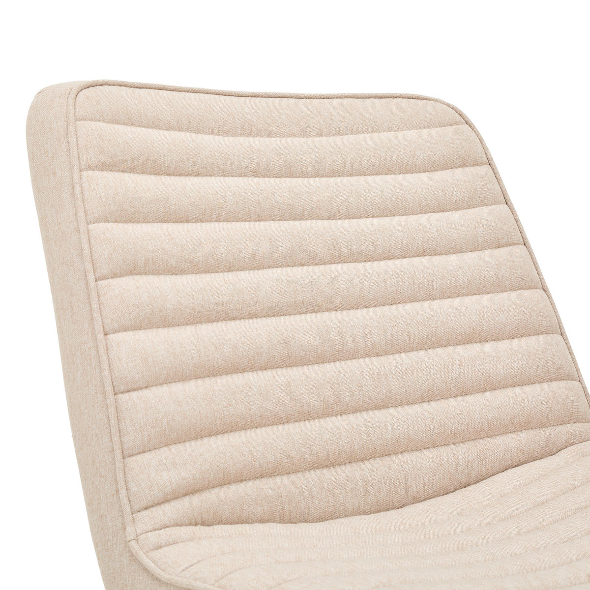 SESSEL Webstoff Beige    - Beige/Schwarz, MODERN, Textil/Metall (66/85/69cm) - P & B