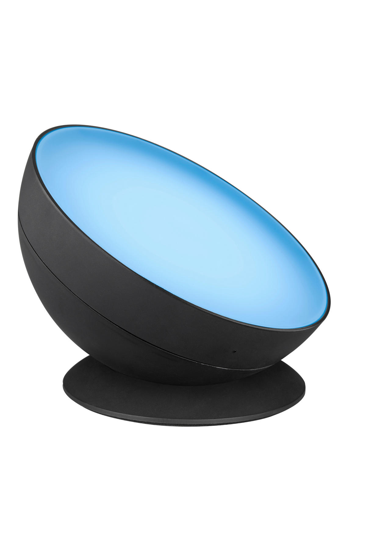 LED ASZTALI LÁMPA - fekete, Basics, műanyag (9,2/17,5cm) - Xora