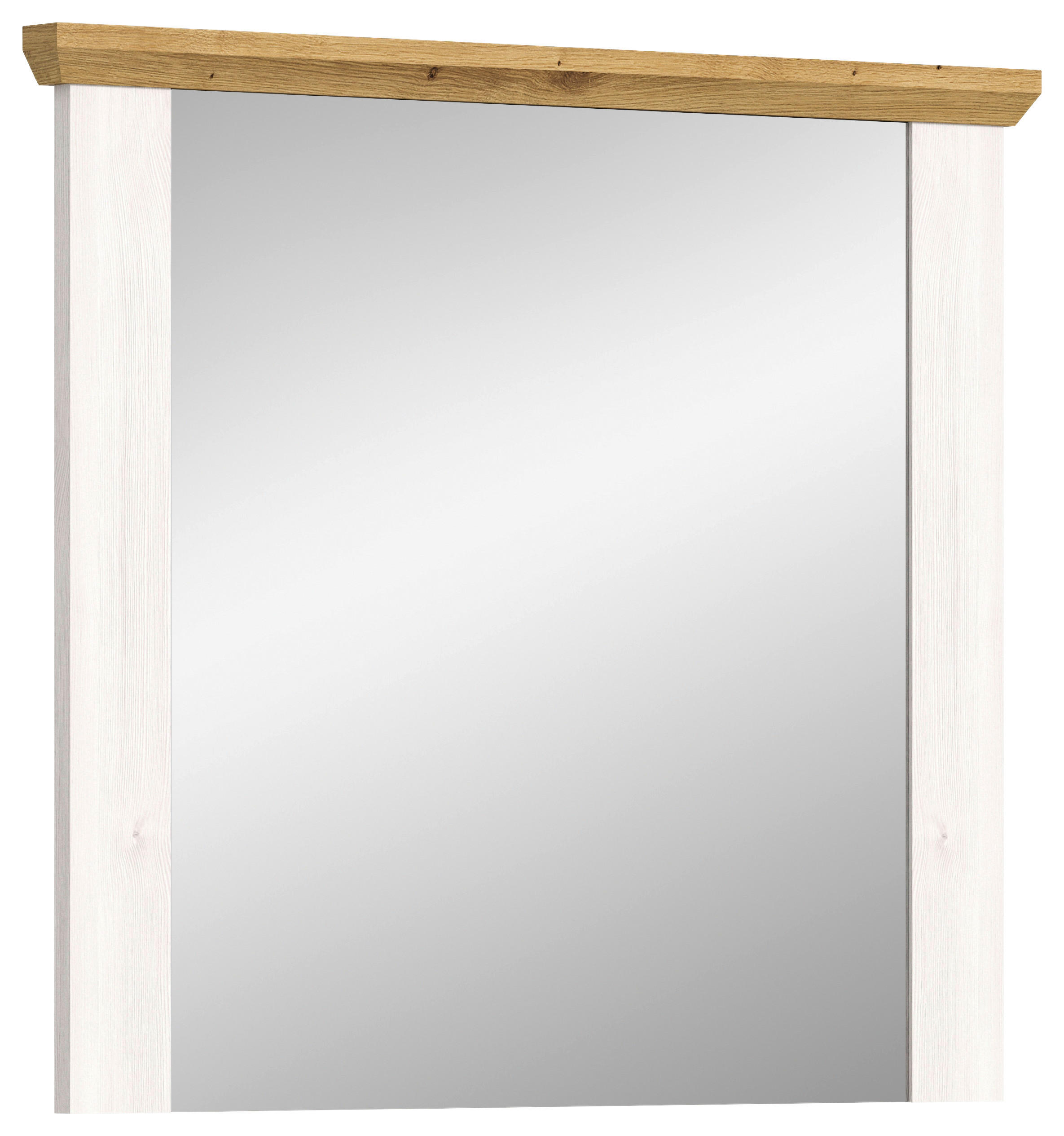 STENSKO OGLEDALO, 78/70/4 cm leseni material  - Konvencionalno, leseni material (78/70/4cm) - MID.YOU