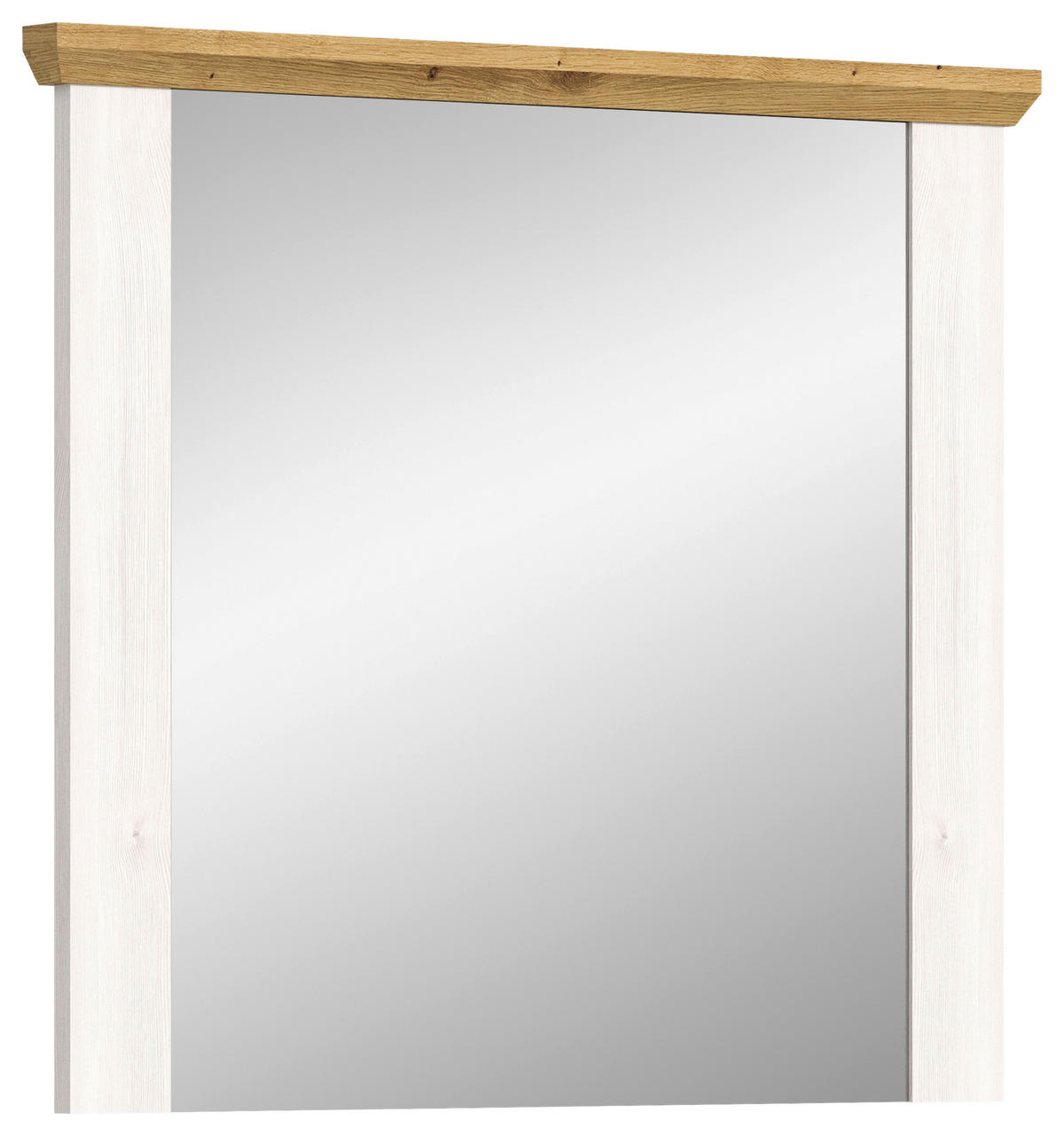 STENSKO OGLEDALO, 78/70/4 cm leseni material  - Konvencionalno, leseni material (78/70/4cm) - MID.YOU
