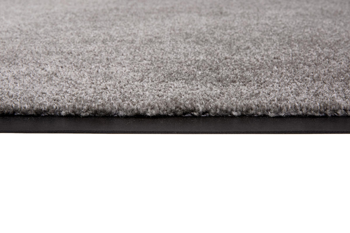 FUSSMATTE - Graphitfarben, Konventionell, Textil (67/150cm) - Schöner Wohnen
