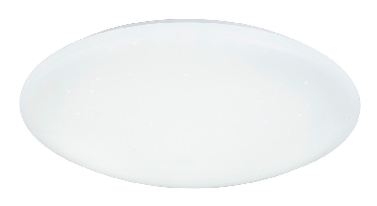 LED-DECKENLEUCHTE 48 W  50/12 cm    - Weiss/Opal, Basics, Kunststoff/Metall (50/12cm) - Globo