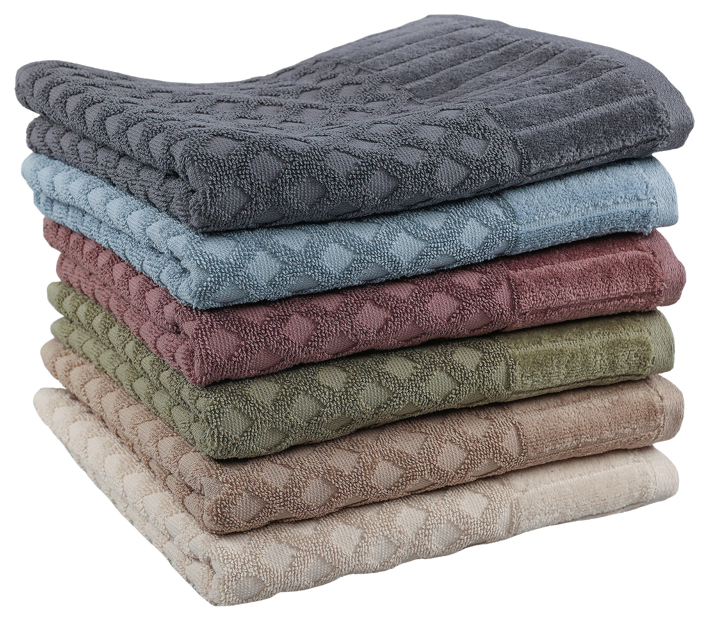 HANDTUCH Anthrazit  - Anthrazit, Basics, Textil (50/100cm) - Dieter Knoll