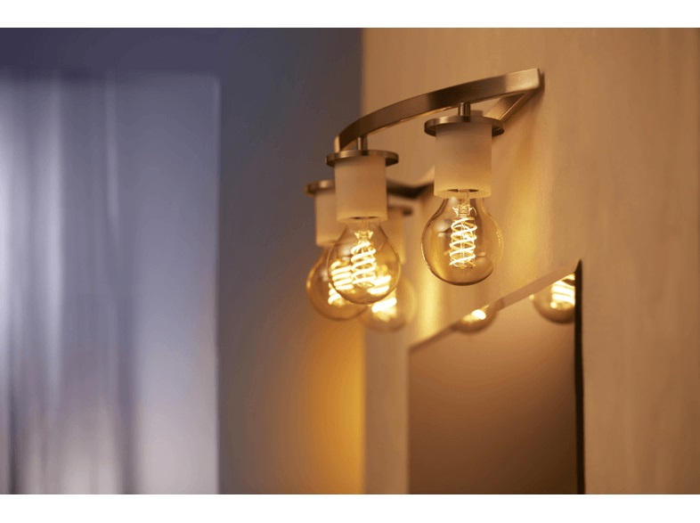 LED-LEUCHTMITTEL White Filament E27  - Transparent, Basics, Glas (6/11,5cm) - Philips HUE