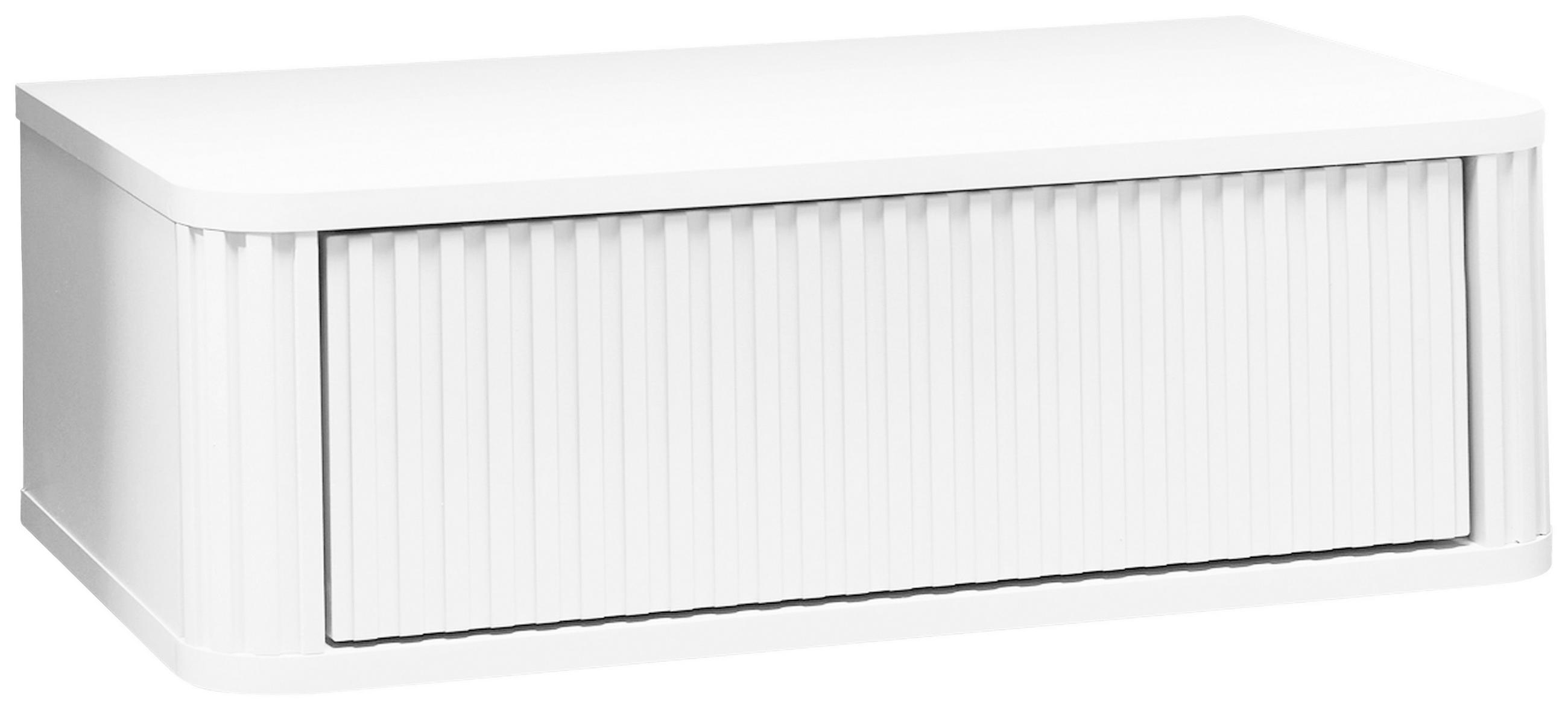 NACHTSCHRANK 63/21/38 cm  - Weiß, KONVENTIONELL, Holzwerkstoff (63/21/38cm) - Chameo