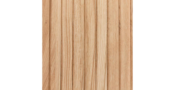 KONSOLENTISCH in Holz, Metall 80/38/80 cm    - Eichefarben/Schwarz, Natur, Holz/Metall (80/38/80cm) - Linea Natura