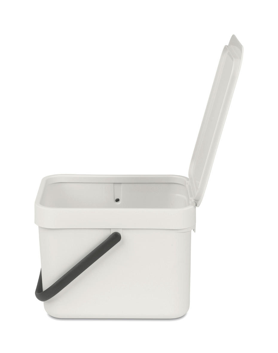 ABFALLEIMER SORT&GO 6 L  - Hellgrau, Basics, Kunststoff (20/18.1/24.5cm) - Brabantia