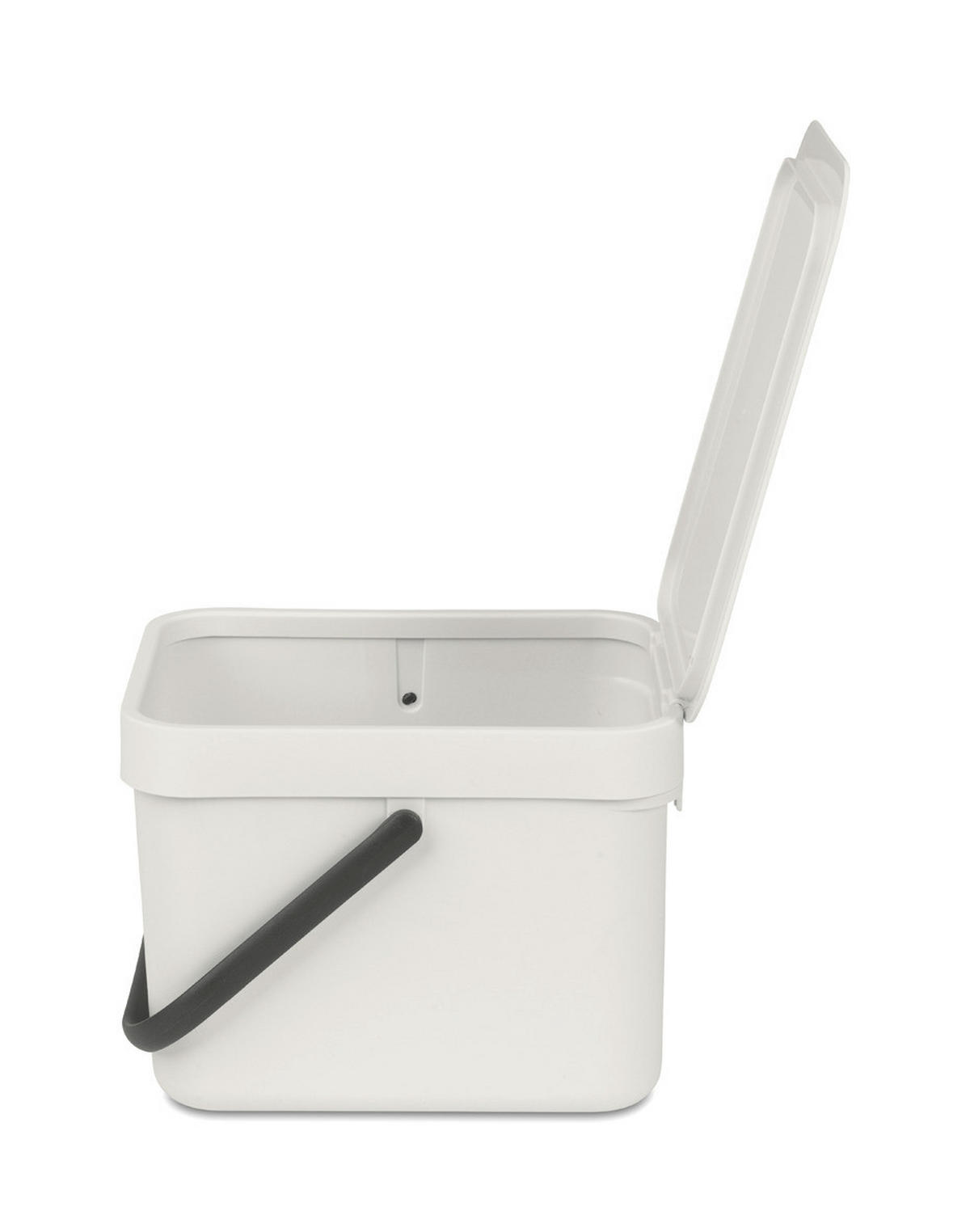 ABFALLEIMER SORT&GO 6 L  - Hellgrau, Basics, Kunststoff (20/18.1/24.5cm) - Brabantia