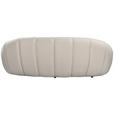 3-SITZER-SOFA in Struktur Creme  - Creme/Schwarz, Design, Kunststoff/Textil (234/79/119cm) - Carryhome