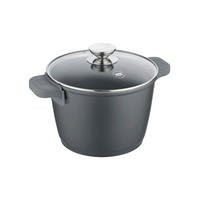 ZÖLDSÉGFŐZŐ EDÉNY 10 l  - sötétszürke, Basics, fém (31/22,5/33cm)