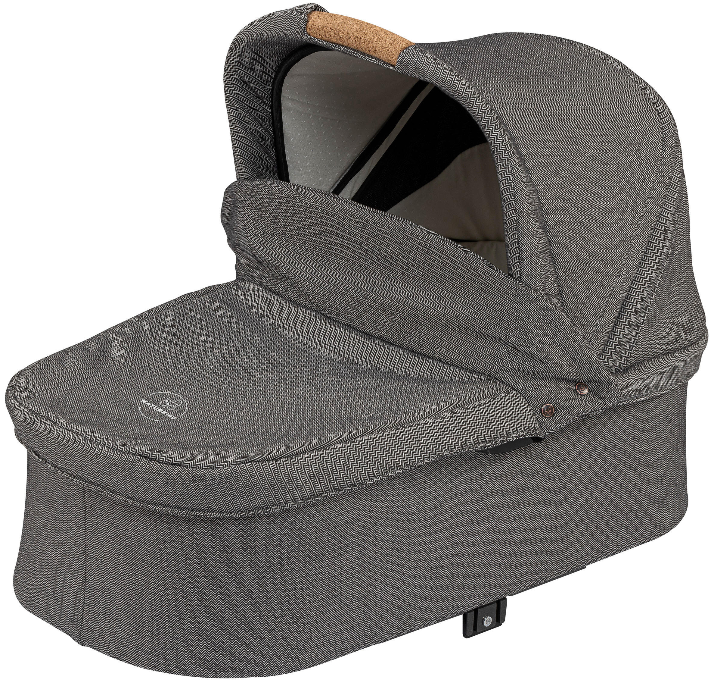 LIEGEWANNE Ida  - Weiß, Basics, Textil (83/62/44cm) - Naturkind