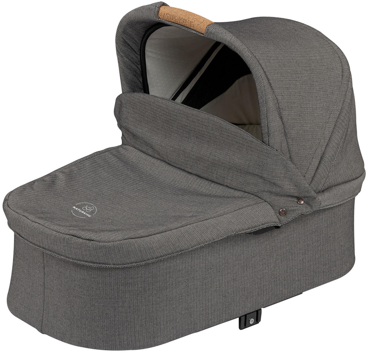 LIEGEWANNE Ida  - Weiß, Basics, Textil (83/62/44cm) - Naturkind