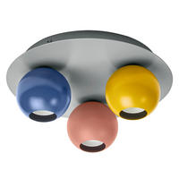 DECKENLEUCHTE 25/10.3 cm   - Design, Metall (25/10.3cm) - Osram