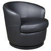 DESIGNSESSEL in Echtleder Schwarz  - Schwarz, Design, Leder/Kunststoff (76/74/75cm) - Xora