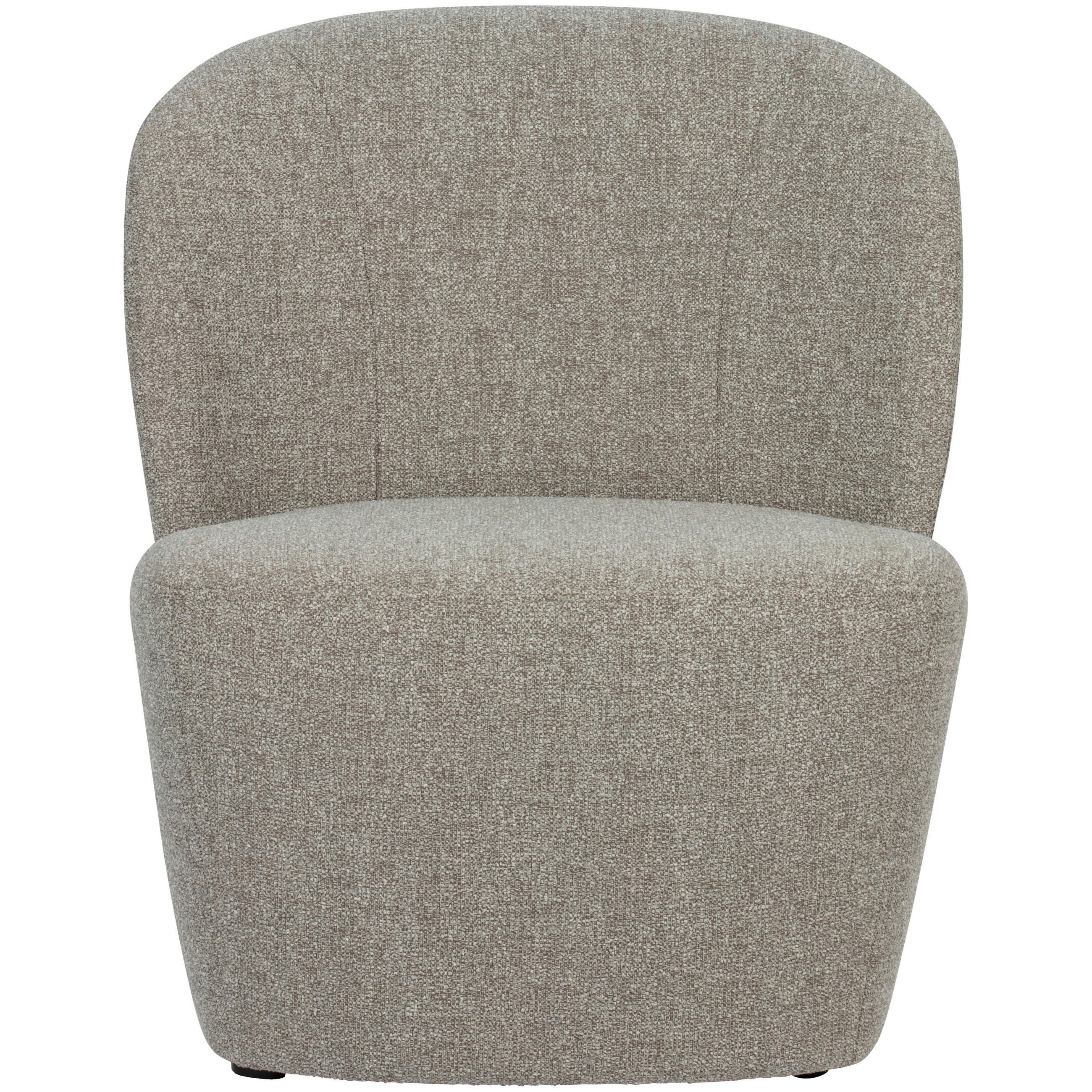 SESSEL in Webstoff Naturfarben  - Schwarz/Naturfarben, Design, Kunststoff/Textil (68/75/72cm) - Livetastic