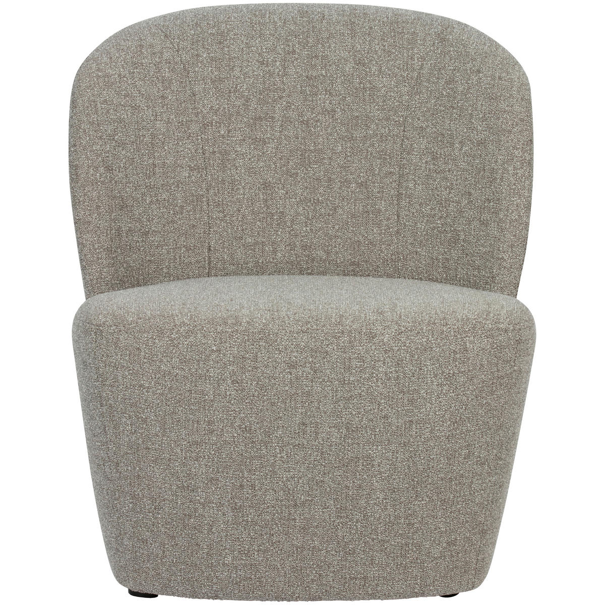SESSEL in Webstoff Naturfarben  - Schwarz/Naturfarben, Design, Kunststoff/Textil (68/75/72cm) - Livetastic