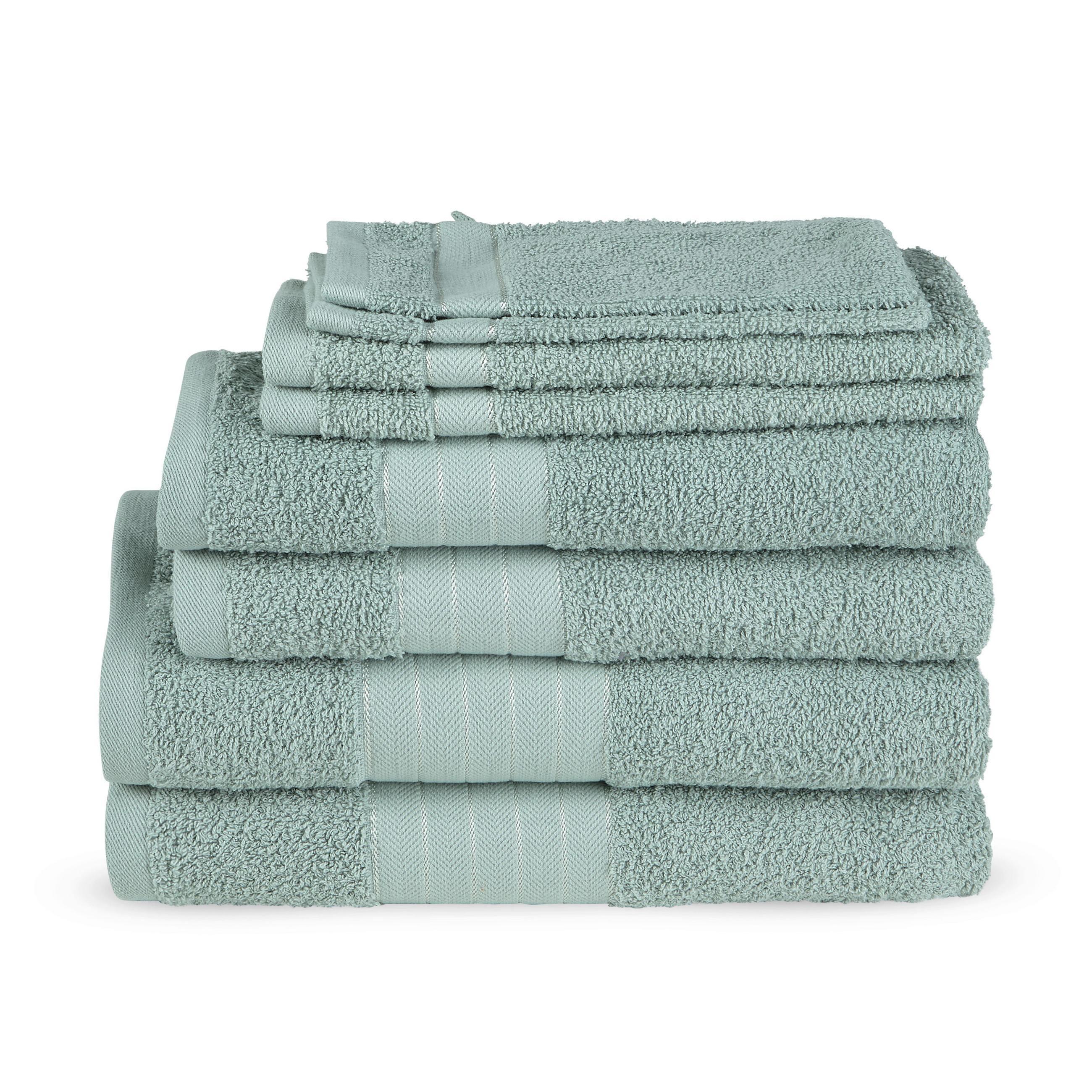 FROTTIERSET 8-teilig  - Basics, Textil (70/140cm)