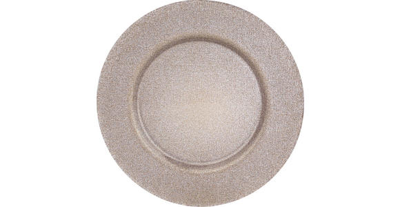 PLATZTELLER 32 cm  - Grau, LIFESTYLE, Glas (32cm) - Novel