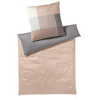 BETTWÄSCHE Joop! Divided Makosatin 155/220 cm  - Braun, Basics, Textil (155/220cm) - Joop!