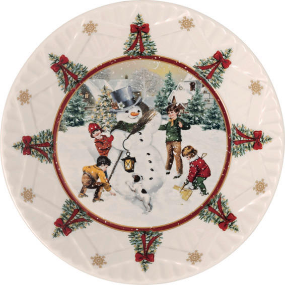 KROŽNIK - večbarvno, Design, keramika (25/25/4cm) - Villeroy & Boch