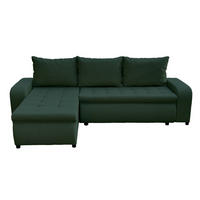 GARNITURA ZA DNEVNU SOBU  - crna, Moderno, tekstil (250/160cm) - Ti'me