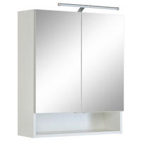 SPIEGELSCHRANK 60/71/20 cm  - Weiß, MODERN, Holzwerkstoff (60/71/20cm) - Held